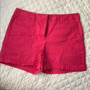 EUC Lands' End pink shorts, not-too-low rise, 10